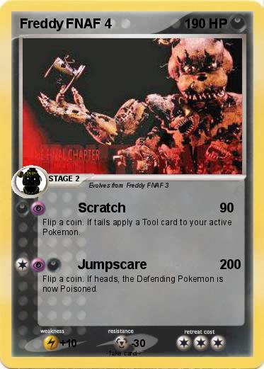 Pokemon Freddy FNAF 4