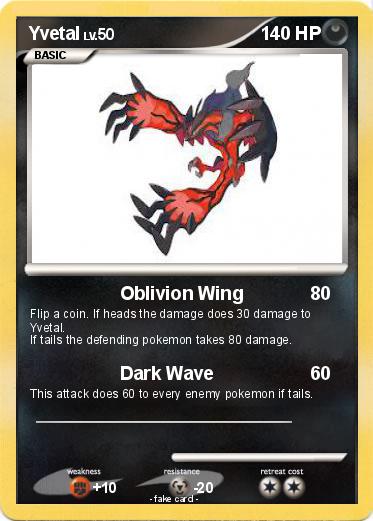 Pokemon Yvetal