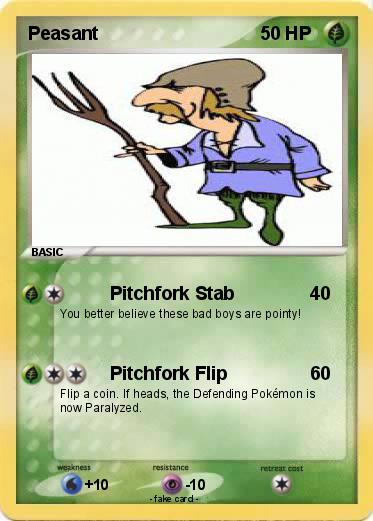 Pokemon Peasant