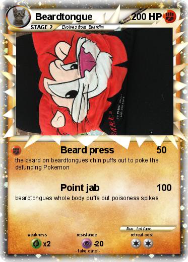 Pokemon Beardtongue