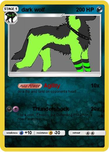 Pokemon dark wolf
