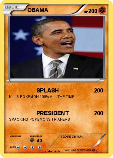 Pokemon OBAMA
