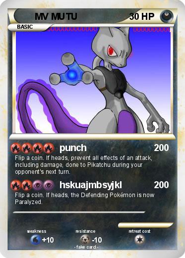 Pokemon MV MUTU