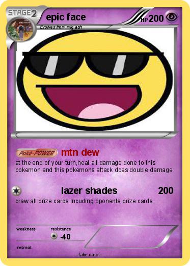 Pokemon epic face