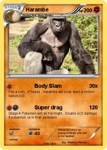 Pokemon Harambe