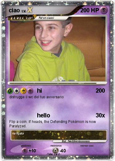 Pokemon ciao