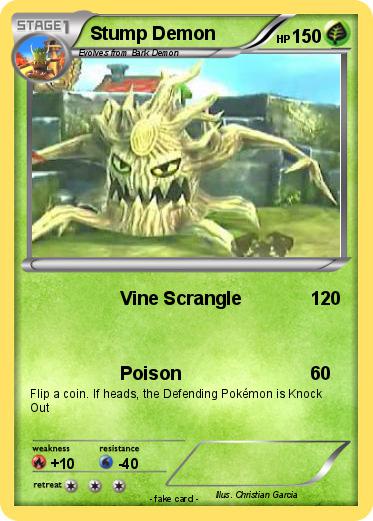 Pokemon Stump Demon