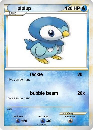 Pokemon piplup