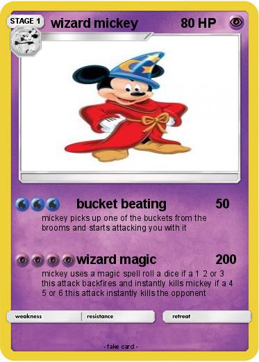 Pokemon wizard mickey