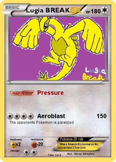 Pokemon Lugia BREAK