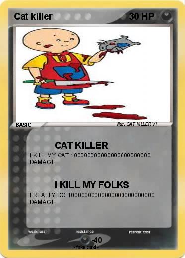 Pokemon Cat killer