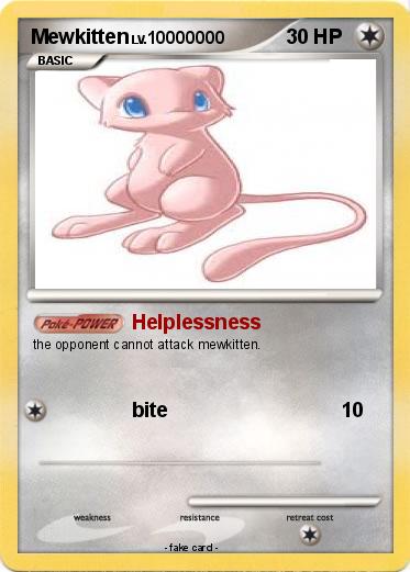 Pokemon Mewkitten