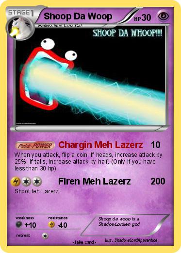 Pokemon Shoop Da Woop