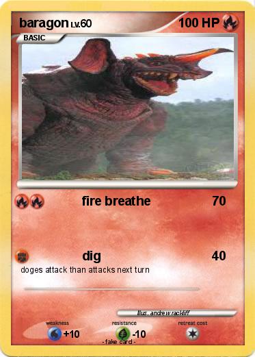 Pokemon baragon