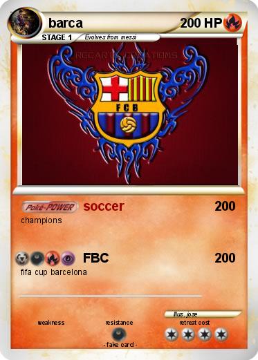 Pokemon barca