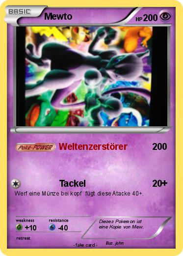 Pokemon Mewto
