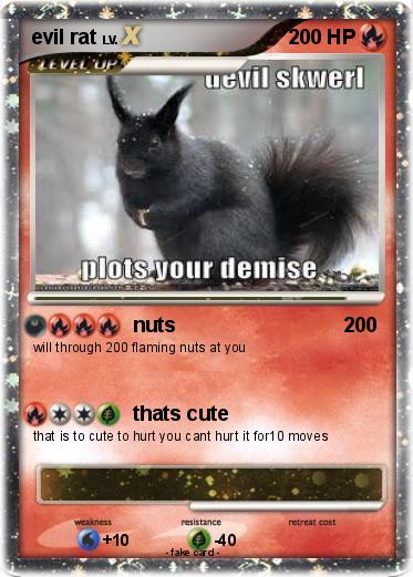 Pokemon evil rat