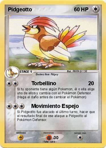 Pokemon Pidgeotto