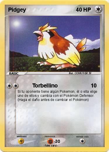 Pokemon Pidgey