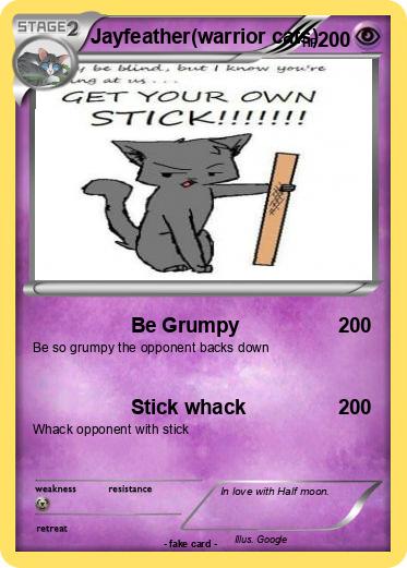 Pokemon Jayfeather(warrior cats)