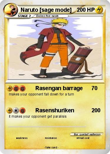 Pokemon Naruto [sage mode]