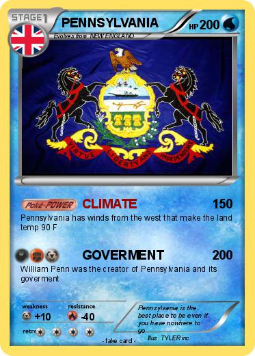 Pokemon PENNSYLVANIA