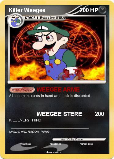 Pokemon Killer Weegee