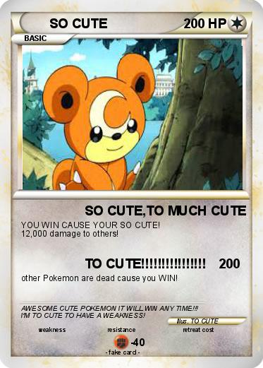 Pokemon SO CUTE