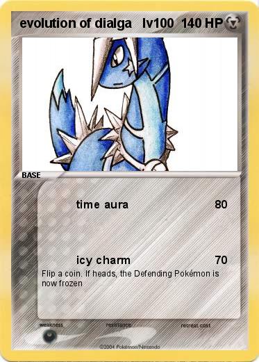 Pokemon evolution of dialga   lv100