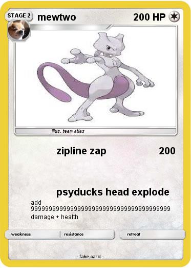 Pokemon mewtwo