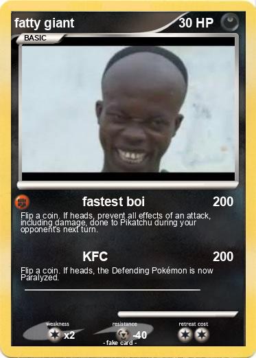 Pokemon fatty giant