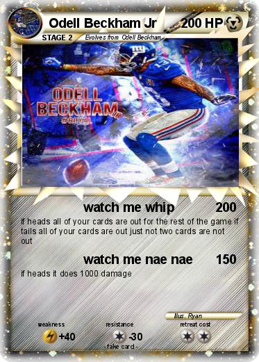 Pokemon Odell Beckham Jr