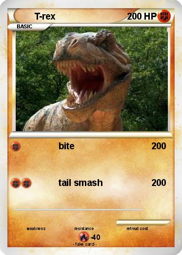 Pokemon T-rex