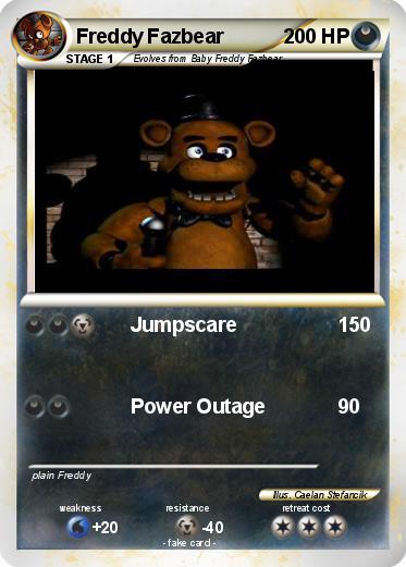 Pokemon Freddy Fazbear