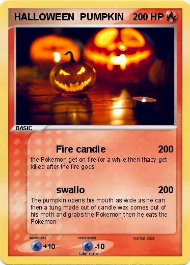 Pokemon HALLOWEEN  PUMPKIN