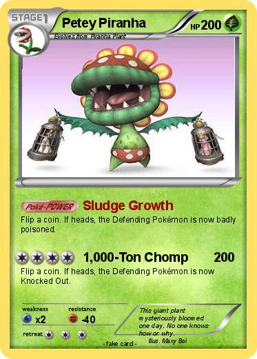 Pokemon Petey Piranha