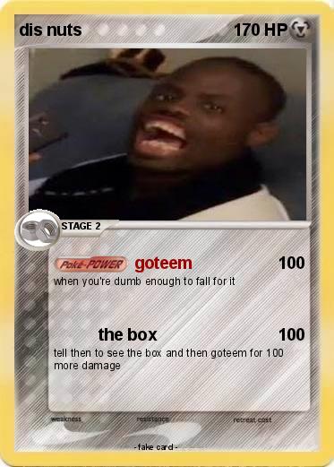 Pokemon dis nuts