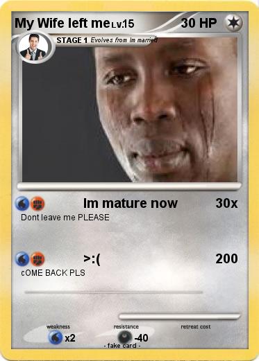 Pokemon My Wife left me