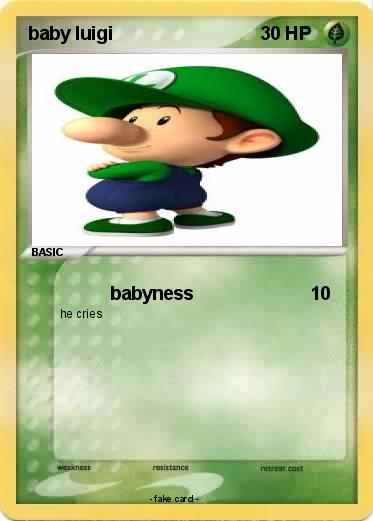 Pokemon baby luigi