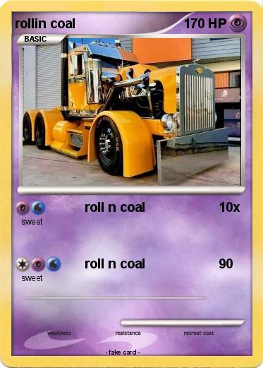 Pokemon rollin coal