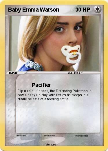Pokemon Baby Emma Watson