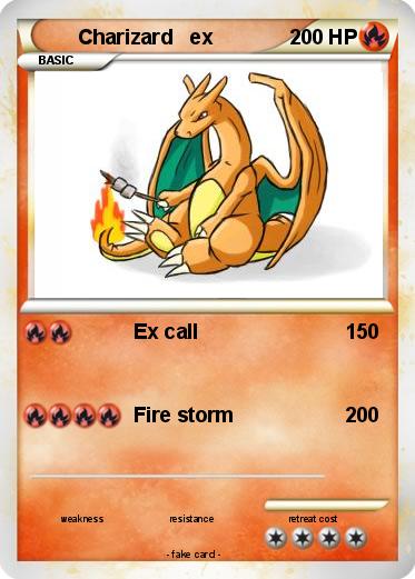 Pokemon Charizard   ex