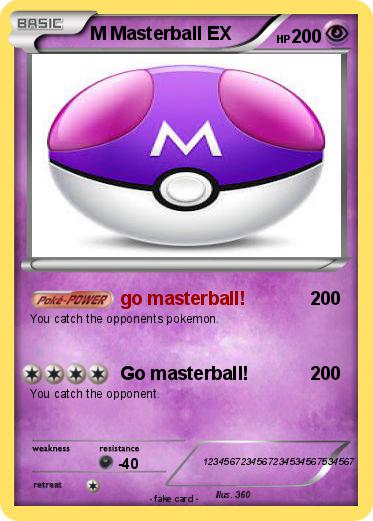 Pokemon M Masterball EX