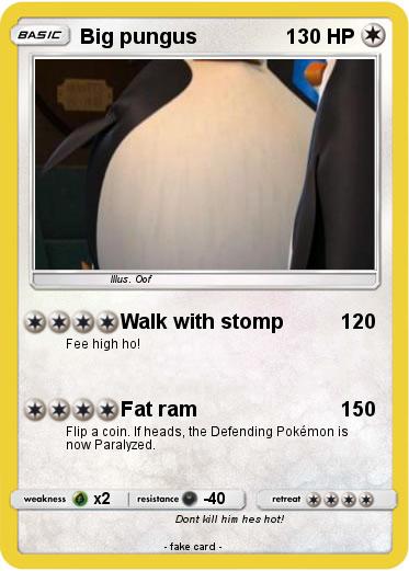 Pokemon Big pungus