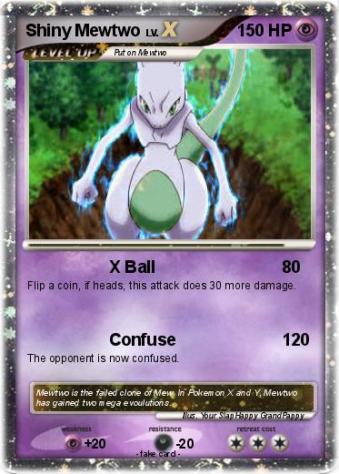 Pokemon Shiny Mewtwo