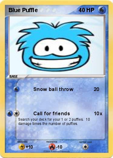 Pokemon Blue Puffle