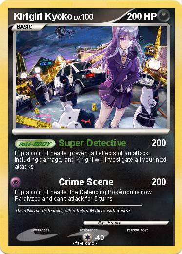 Pokemon Kirigiri Kyoko