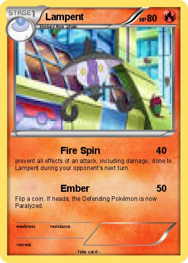 Pokemon Lampent