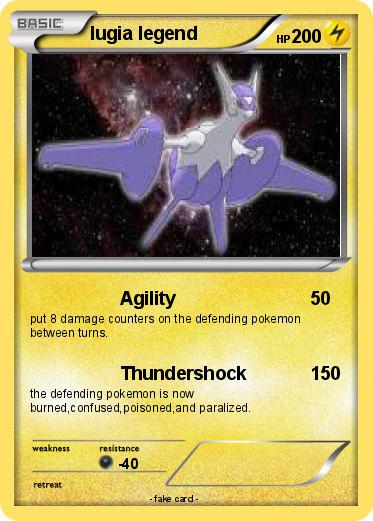 Pokemon lugia legend