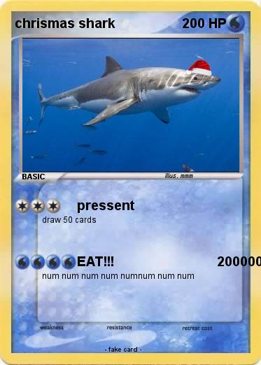 Pokemon chrismas shark